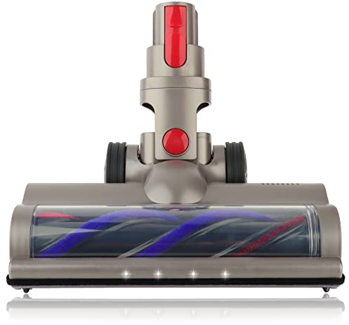 AINUO Motorhead Turbinenbürsten-Reinigungskopf Kompatibel mit Dyson V7 V8 V10 V11 V15 Staubsauger zum Reinigen von Teppichen, Böden, Fliesen