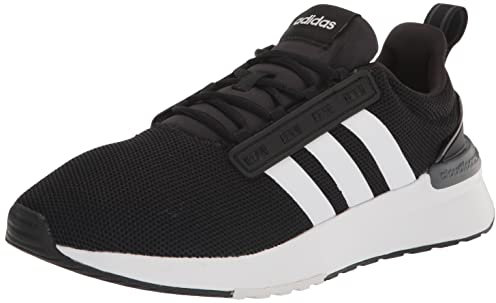adidas Herren Racer Tr21 Laufschuh, Schwarz/Kernweiß/Schwarz, 40.5 EU