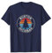 Burton Michigan MI Vintage Graphic Retro anni '70 Maglietta