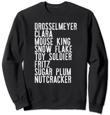 Clara Drosselmeyer Mème de Noël Casse-noisette Sweatshirt