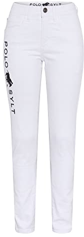 Polo Sylt Jeans mit gestickten Logo-Akzenten