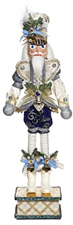 Goodwill Mark Roberts Casse-noisette en résine et tissu Blanc/vert et bleu 60 cm
