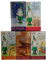 Knox XL Sparpack Räucherkerzen- Weihnachts-Mischung + Weihrauch-Sandel + Waldhonig-Duft + Schokolade + Weihnachtsduft/Größe M/Inhalt pro Schachtel 24 Räucherkegel/Duftkegel