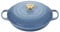 Le Creuset Signature Enamelled Cast Iron Shallow Casserole Dish With Lid, 30 cm, 3.2 Litres, Chambray, 21180304344441