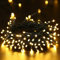 PhilzOps Navidad Guirnarldas Luces Interior, 10M 100 LED Cadena de Luces Exterior Batería 8 Modos Impermeable Iluminación para Fiestas Árbol de Navidad Celebraciones Decoración, Blanco Cálid