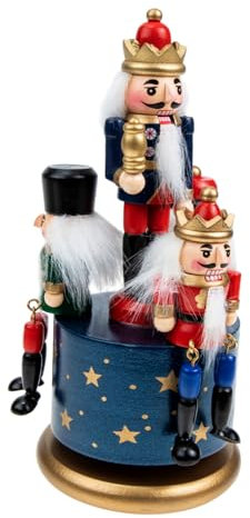 PRETYZOOM Boîte À Musique Élégante Peinte À La Main Décoration De Noël pour Bureau Décoration Dintérieur Musique Manuelle