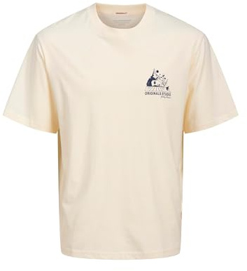 JACK & JONES Jorbellagio Collage Tee Ss Crew Ne Pls