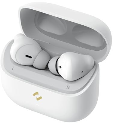 Havit TW982 Auriculares Bluetooth con micrófono único ENC, auriculares inalámbricos con cancelación de ruido con control táctil, tiempo de reproducción 7H, Bluetooth V5.4, auriculares in-ear para