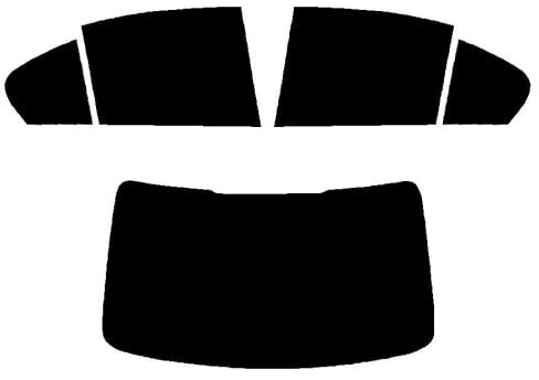 Window-Tint.co.uk Pre Cut Window Tint for BMW 3 Series 4-Door Saloon F30-2012 to 2019 - Rear Windows 20% Dark Smoke