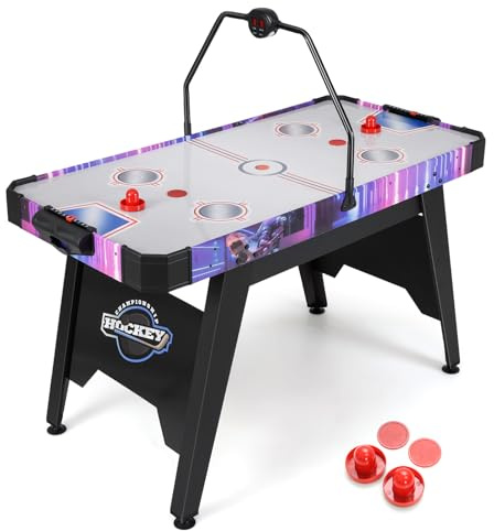 COSTWAY Tavolo Air Hockey con Segnapunti Digitale LED