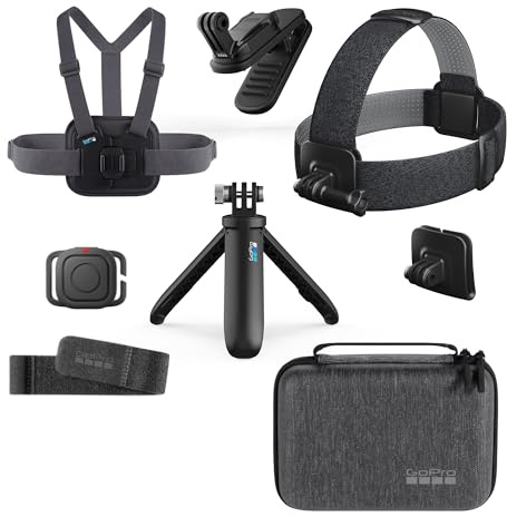 GoPro Power-Zubehörpaket für HERO13 Black – Enthält Doppel-Akkuladegerät, 3 Enduro-Akkus und Casey-Schutzhülle