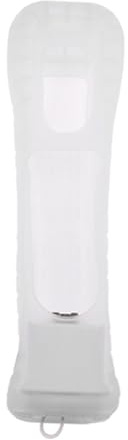 Culnflun Motion Plus Adapter für Wii Fernbediener, Weiche, schützende und Bequeme weiße Silikonabdeckung MotionPlus Sensoradapter ABS Material Plug and Play Accessoire