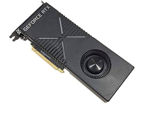 HP NVIDIA GeForce RTX 2080 Super 8 GB GDDR6 Graphics Card - 3072 Cores, 256 Bit, 1815 MHz Boost, 496.0 GB/s, DLSS, G-Sync, Reflex, ShadowPlay, NVENC, DX12 Ultimate, PCIe 3.0 (Renewed)