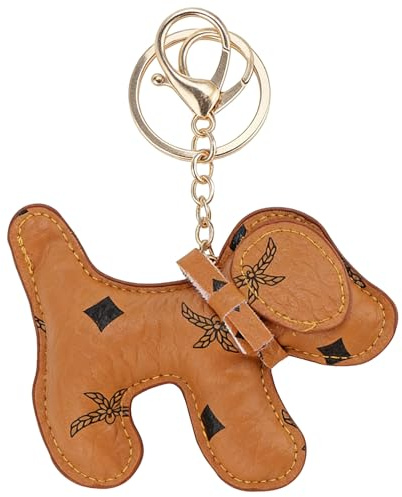 Rainway Taschenanhänger Leder Damen, Dackel Schlüsselanhänger, Niedlicher Hund Taschen Anhänger, Dackel Dekoratives Bag Charms, für Handtasche, Rucksack und Schlüssel, Geschenk für Hundeliebhaber