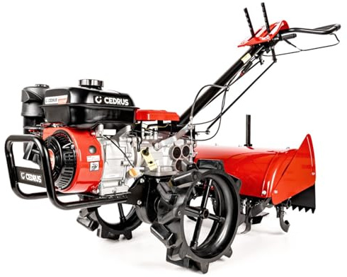 Cedrus GLX540 Benzin Motorhacke 54 cm Weima WM170F/P 212cc 5,5 PS 2 Vorwärts 1 Rückwärts 32 cm Messer 90 kg Profi Bodenfräse Gartenkultivator