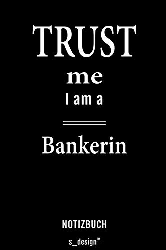 Notizbuch für Banker / Bankerin: Originelle Geschenk-Idee [120 Seiten liniertes blanko Papier]