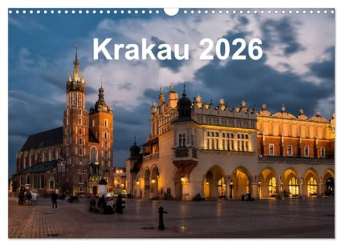Krakau - die schönste Stadt Polens (Wandkalender 2026 DIN A3 quer), CALVENDO Monatskalender (CALVENDO Orte)
