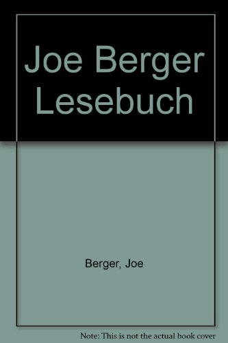 Das Joe Berger Lesebuch