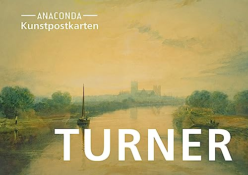 Postkarten-Set William Turner: 18 Kunstpostkarten aus hochwertigem Karton. ca. 0,28€ pro Karte