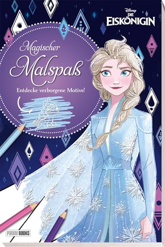 Disney Die Eiskönigin: Magischer Malspaß: Entdecke verborgene Motive!: Malblock
