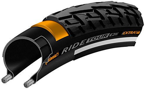 Continental Ride Tour Kreuz/Hybrid Fahrrad Reifen – Draht Bead, schwarz
