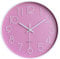 Taodyans Moderno Orologio da Parete Silenzioso Orologio da Cucina Quarzo da 30 cm (Rosa-Bianco)