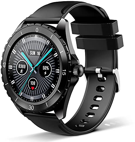 Smartwatch, fitness tracker per donna uomo fitness braccialetto sportivo con touch screen da 1,3 pollici cardiofrequenzimetro tracker per iOS Android C520