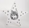 Bambinella® LED Leuchte Nachlicht Husky - Deko - 11,5cm x 4cm x 11cm