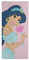 Jay Franco Disney Princesses Jasmine Fleur- Serviette de Plage - 71x147 cm - 100% Coton