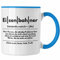 Trendation - Eisenbahner Geschenk Modelleisenbahn Geschenk Tasse Dampflok Spruch Mönner Geschenkdidee (Blau)