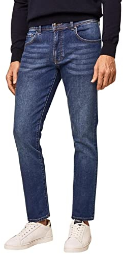 Hackett London Herren Vintage Wsh Denim Slm Jeans, Denim, 38W / 34L EU
