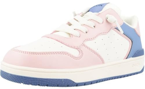 Geox J Washiba Girl D, Scarpe da Ginnastica Donna, Lt Rose Avio, 37 EU