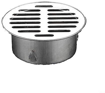 Scarico a pavimento in acciaio da 50 200 mm per tetto esterno anti blocco scarico a pavimento (90 mm)