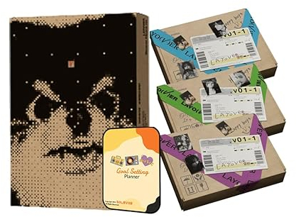 BTS V Layover Album [BLUE+GREEN+PURPLE+Weverse ver.]+Pre Order Benefits+BolsVos Exclusive K-POP Inspired Digital Merches (Goal Setting Planner, Sticker Pack)