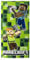 Toalla Infantil de Minecraft - Color Verde - 70x140cm - Elaborada con 100% Poliéster de 240 gsm - Toalla Pequeña - Estampado de Personajes de Minecraft - Producto Original Diseñado en España