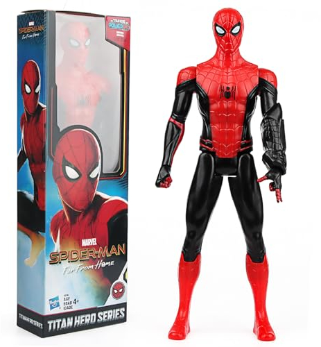 Xingsky New Avengers Figur 30cm Marvel Avengers Figuren Set, Far from Home Spider Figur Ornamente, Filmfans Sammlung, Geburtstag, Spider Person Spielzeug für Kinder ab 3 Jahren