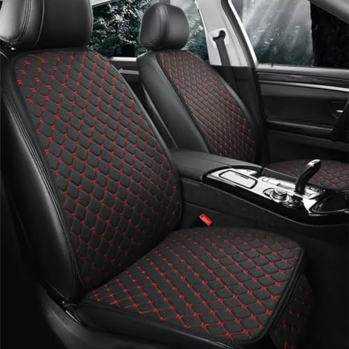 CutuLi Auto Sitzbezüge Sets FüR Skoda Octavia 4 IV Combi AB Bj. 2020-2023, Autositzbezüge Allwetter Wasserdicht Schonbezüge Atmungsaktiv Auto Zubehör,D/Black-Red