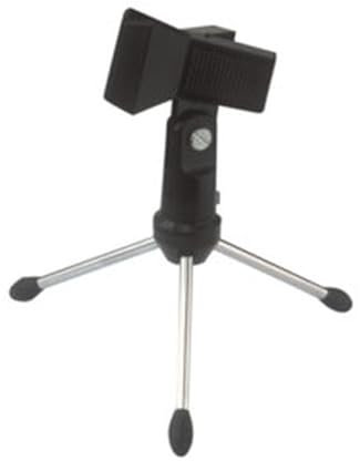 Soporte tipo pinza para micrófono