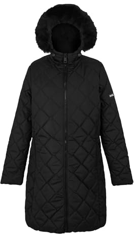 Regatta Damen Regatta Womens Fritha Iii Longline Full Zip Padded Jacket Gepolsterter Parka-Mantel (1er Pack)