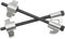 Alnemy Federkompressor-Sets,Profi Federspanner Set Feder Spanner 300MM,Manual Tuning Tieferlegung Montagespanner,PKW Federkompressoren Werkzeug Universal Fahrwerksfeder für Federbein Spulenkörper
