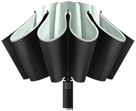 BYYNLS Car Travel Umbrella,for Mini Cooper 2-Doors Cooper SE. Folding Umbrella AUTO-Close/Open Lightweight Compact Umbrella,A