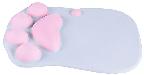 VILLCASE Cat Paw Mouse Pad Office Mouse Pad Cat Mouse Mat Cat Paw Shape Pad Wrist Rest Pad Non Slip Pad Computer Mouse Mat Silicoen Computer Mouse Cat Paw Pad Laptop Mouse Pad