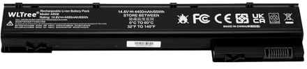 WLTree AR08XL Batterie pour HP ZBook 15 G1 G2, ZBook 17 G1 G2 Mobile Workstation Series AR08075XL HSTNN-IB4I HSTNN-IB4H HSTNN-DB41 HSTNN-C76C 707614-121 707614-141 707615-141 708456-001 Battery