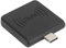 Lettore RFID Lettore di Schede IC Tipo C da 13,56 Mhz, Frequenza 13,56 Mhz Legge Lettore di Controllo Accessi Scheda IC USB C Lettore di Schede per Telefono Cellulare per (BLACK)