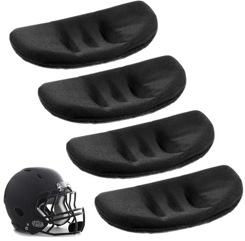 HJZHII 4 Pcs Softball Fielder's Facemask Chin Cup Replacement, Baseball Softball Pitchers Helmet Padding Face Defense Mask Chin Pad for Women Men