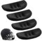 HJZHII 4 Pcs Softball Fielder's Facemask Chin Cup Replacement, Baseball Softball Pitchers Helmet Padding Face Defense Mask Chin Pad for Women Men