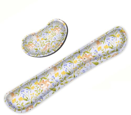 KBSING Keyboard Wrist Rest Pad and Mouse Wrist Support for Office, Game,Computer, Laptop, Pain Relief Memory Foam Wrist Rest Set (WRT-16)