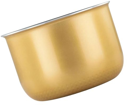 Toyvian Cuve Intérieure Antiadhésive pour Cuiseur à Riz Électrique Pot Alliage Aluminium avec Graduation Compatible Cuisson Vapeur et Cuisson Multifonctionnelle