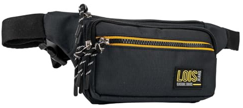 Bauchtasche Damen vielseitig & kompakt - Bauchtasche Schwarz mit Mehreren F