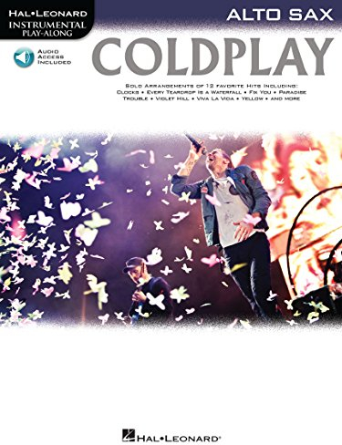 Instrumental Play-Along: Coldplay (Alto Saxophone): Play-Along, CD für Alt-Saxophon (Hal Leonard Instrumental Play-along): Play Along Altsax
